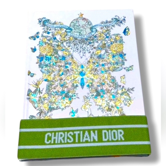NIP - Christian Dior Metallic Butterfly Notebook - Limited Edition - Picture 1 of 11